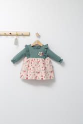 Tongs baby Rochita de fetita Milena, Tongs baby (Culoare: Verde, Marime: 24-36 luni)