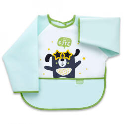 BabyJem Baveta cu maneci si buzunar BabyJem Polly Bib (Culoare: Verde) - drool Bavata