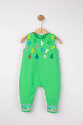Tongs baby Salopeta de vara pentru bebelusi Ciucurasi, Tongs baby (Culoare: Verde, Marime: 3-6 Luni)