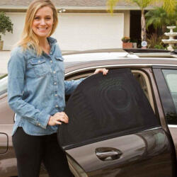 BabyJem Set 2 bucati parasolar auto BabyJem Sun Shade Cover (Model: 82x50 cm)