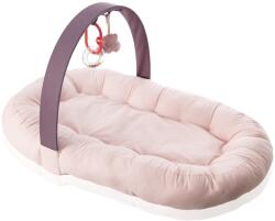 BabyJem Babynest cu bara de jucarii, BabyJem, somon - drool