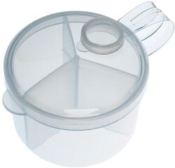 BabyJem Recipient pentru lapte praf cu 3 compartimente BabyJem (Culoare: Alb)