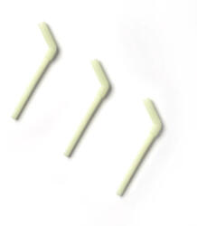 Miniware Set de 3 paie reutilizabile Miniware, 100% din silicon alimentar, Key Lime