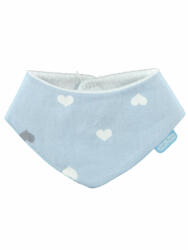 BabyJem Baveta cu doua fete tip esarfa BabyJem Scarf (Culoare: Bleu) Bavata