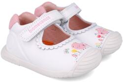 Biomecanics Pantofiori Primii Pasi pentru fetite Biomecanics 252105, Alb (Marime: 24 (14, 8-15, 4 cm))