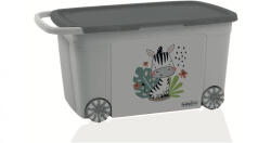 BabyJem Cutie depozitare jucarii BabyJem, 40x43 cm (Culoare: Antracit)
