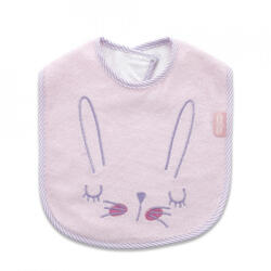 BabyJem Baveta din bumbac BabyJem Cute animals (Culoare: Roz) - drool Bavata