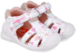 Biomecanics Sandale Primii Pasi pentru Copii Biomecanics 252101, alb (Marime: 24 (14, 8-15, 4 cm))