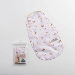 Miniware Baveta bebelusi 2 in 1 Miniware Catch & Cover, Golden Swallow Bavata