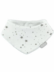 BabyJem Baveta cu doua fete tip esarfa BabyJem Scarf (Culoare: Alb) Bavata
