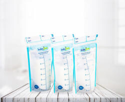 BabyJem Set 25 pungi pentru stocarea laptelui matern BabyJem