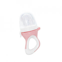 BabyJem Dispozitiv de hranire din silicon BabyJem Fruits and Vegetables (Culoare: Roz)