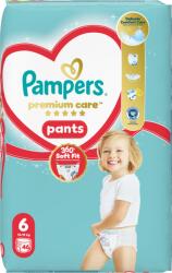 Pampers Scutece chilotel Premium Care Pants Jumbo Pack Marimea 6, 13-19 kg, 46 bucati, Pampers