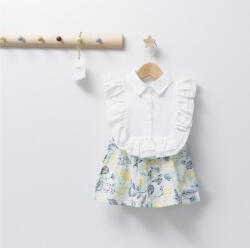 Tongs baby Rochita de fetita Barcelona, Tongs baby (Culoare: Verde, Marime: 9-12 luni)