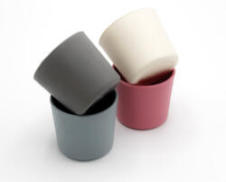 BabyJem Pahar din silicon diversificare BabyJem 150 ml (Culoare: Latte) Pahar