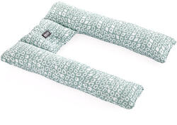 BabyJem Perna 3 in 1 : babynest, pentru gravide si pentru alaptare in forma de U BabyJem (Culoare: Verde) - drool