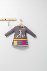 Tongs baby Rochita pentru fetite Colorful autum, Tongs baby (Culoare: Gri, Marime: 18-24 Luni)