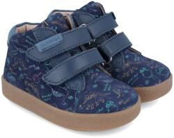 Garvalin Ghete copii, piele naturala, dinozauri, Garvalin (Marime: 21 (12, 8-13, 4 cm))