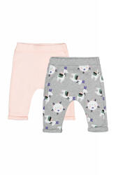 Tongs baby Set de 2 perechi de pantaloni Lame pentru bebelusi, Tongs baby (Culoare: Somon, Marime: 9-12 luni)