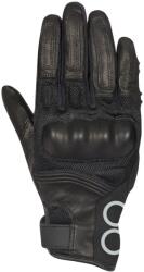 Bering Mănuși Moto Damă din Piele & Textil BERING LADY PITTS · Negru