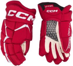 CCM Mănuși Hochei Jucător, Senior, CCM JETSPEED FT680 · Roșu / Alb