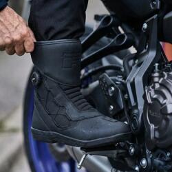Richa Cizme Moto Touring All Season din Piele & Textil RICHA HELION ATOP · Negru