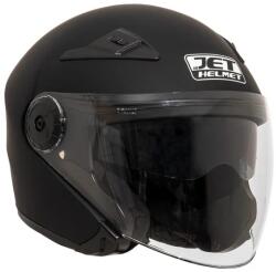JET Cască Moto Open Face JET SONIC 2.0 · Negru Mat