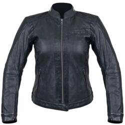 Sixgear Geacă Moto Damă din Piele Naturală Perforată SIXGEAR MILA AIR · Negru