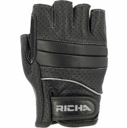 Richa Mănuși Moto din Piele Perforată RICHA MITAINE · Negru