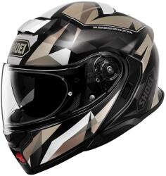 SHOEI Cască Moto Flip-Up SHOEI NEOTEC 3 FRAGMENTS TC-10 · Negru / Maro