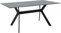 FDY Masa Bucatarie/Dining Oiver Blat Piatra Sinterizata Finisaj Marmura Neagra 180x90 Cm