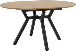 FDY Masa Bucatarie/Dining Extensibila Fracesco MDF Stejar 100-140x100Cm