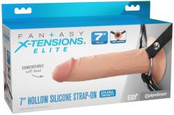 Fantasy X-Tensions Elite Strap-on gol din silicon cu ham reglabil 16, 5 cm - 19.1 , 4, 5 cm