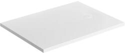 Omnires Cadita de dus compozit Omnires AquaRock M+ dreptunghiulara alb mat 90x100 cm (AQUAROCK90-100BM) - sanoterm