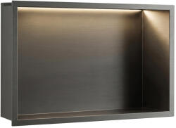 Rea Raft incastrat baie dreptunghiular LED 30x45 Titan (REA-08566)