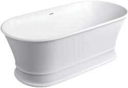 Omnires Cada freestanding compozit Omnires Classica M+ finisaj alb mat 170x84 cm (CLASSICA170WWZPBM) - sanoterm