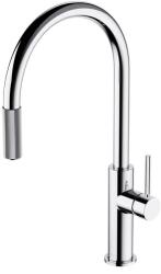 Omnires Baterie bucatarie cu dus extractibil Omnires Switch cu sistem filtrare apa finisaj crom lucios (SW9059-FD1CR) - sanoterm