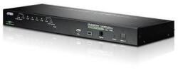 ATEN SWITCH KVM ATEN control 8 PC la 1 KVM, conector tip SPHD-17 (M) x 8 RJ-45 SPHD-18, CS1708I-AT-G (timbru verde 2.00 lei) (CS1708I-AT-G)