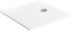 Omnires Cadita de dus compozit Omnires AquaPure M+ patrata alb mat 80x80 cm (AQUAPURE80-KBM) - sanoterm