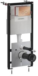 Omnires Rezervor incastrat Omnires StrongFrame ECO pentru vas WC suspendat si clapeta de actionare Steel-R45 finisaj cupru lucios (STFWCECO1R45-RCP) - sanoterm