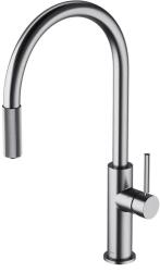 Omnires Baterie bucatarie cu dus extractibil Omnires Switch cu sistem filtrare apa finisaj nichel periat (SW9059-FD1NI) - sanoterm