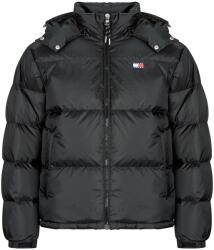 Tommy Jeans Geaca Barbati, Tommy Jeans, Negru, Umplutura cu puf de rata, Logo Brodat (DM0DM22036_NEBDS_L)