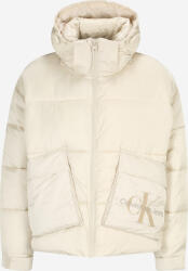 Calvin Klein Jeans Geaca Puf Unisex, Calvin Klein Jeans, Crem, Logo (GG-287-2919)