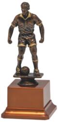  Statueta fotbal bronz RF36/22/18cm