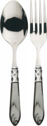 Bugatti Tacâmuri pentru servire Aladdin, gri-oțel, set 2 piese (ALCGM-N4211/12) Tacam