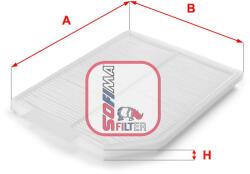 SOFIMA Filtru aer habitaclu / polen SOFIMA S 3018 C (S 3018 C)