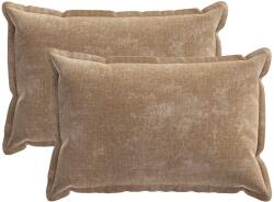 vidaXL Husa pentru perna 2 buc. HOUTEN Maro 30 x 50 cm GartenMobel Dekor (916179) Lenjerie de pat