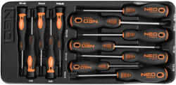 NEO TOOLS Set surubelnite NEO Tools 12 piese, otel S2, varf magnetic (84-247) Surubelnita