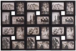  Rama foto colaj de perete pentru 24 fotografii 10x15 cm, 57x86 cm, neagra (PF-0000)