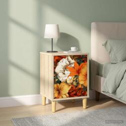 vidaXL Dulap de noapte GENNEP 2 buc. Stejar Sonoma 36 x 33 x 50 cm GartenMobel Dekor (8007202)